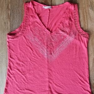 MURICES Pink Sleeveless Top